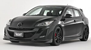 ガレージベリーアクセラ BL系 前期 フロントリップスポイラー ウレタン製