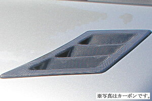 ガレージベリーアルトワークス/RS HA36S/HA36V ボンネットダクト FRP製+レインガード FRP製