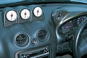 ガレージベリーロードスター NB 前期 3連メーター FRP製