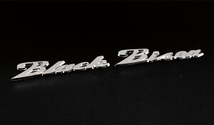 @hWALD EMBLEM Black Bison (SIZE 25×210mm)(C)