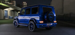 ���@���hBENZ G W463 G63 SPORTS LINE BLACK BISON EDITION (2013y�`) �T�C�h�}�t���[ (SQUARE-4)