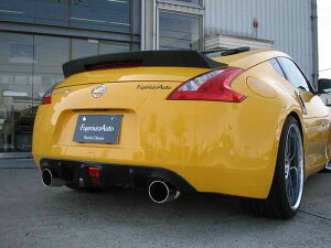 フジムラオートフェアレディZ Z34 リアアンダーデュフューザーフィン (カーボン綾織り)