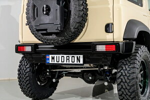 エイムゲインジムニーシエラ JB74 MUDRON リアバンパーtype2+バンパーエクステンション 未塗装