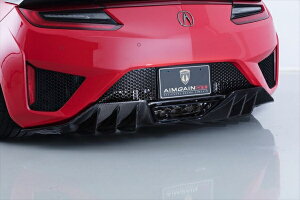 エイムゲインNSX NC1 AIMGAIN SPORT リアディフューザー (交換タイプ) D CFRP ツヤ有りクリア/綾織