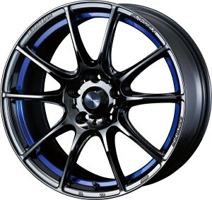 ウェッズWeds Sport ウェッズスポーツ SA25R FACE F 18インチ 7.5J +45 5穴 PCD114.3 BLC2 (ブルーライトクロームツー) ホイール 4本セット