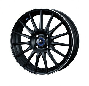 �E�F�b�YLEONIS NAVIA ���I�j�X �i���B�A05 15�C���` ������4.5J �C���Z�b�g+45 4�� PCD100 MBP (�}�b�g�u���b�N �����|���b�V��) �z�C�[�� 4�{�Z�b�g