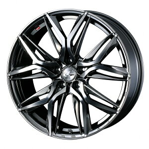 ウェッズLEONIS レオニス LM 18インチ リム幅7.0J インセット+47 5穴 PCD100 BMCMC (ブラックメタルコート/ミラーカット) ホイール 1本