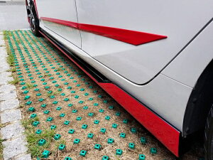 ダックスガーデンダックスガーデン プリウス PHV ZVW52 GR-SPORT サイドアンダースポイラー01