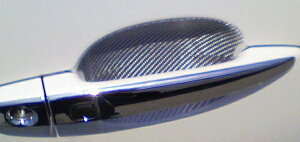 ハセプロマジカルカーボンシート トヨタ エスティマ50系 ドアノブガード 銀