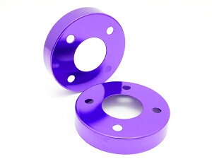 ビーナスハイゼットカーゴ S320/S330/S321/S331 (05/04〜14/04) mars アルミブレーキ(ハブ・ドラム)カバー リア用 パープル