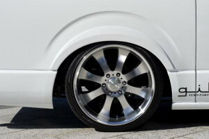 ギブソンハイエース 200系 1-4型 ワイドボディ ミドル ブラインドフェンダー ver.1 (フロント/リア) 塗装済 (058) ホワイト