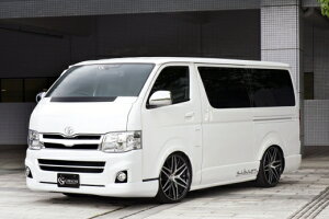 ギブソンハイエース 200系 3型 標準ボディ フロントハーフスポイラー Ver.1 塗装済 (058) ホワイト