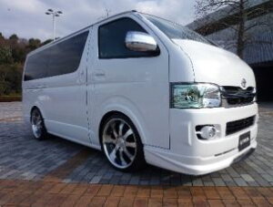 ギブソンハイエース 200系標準ボディ ブラインドフェンダー Ver.2 (フロント/リア) 未塗装