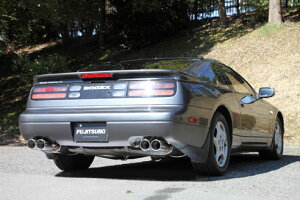 フジツボフジツボ FUJITSUBO マフラー レガリス R フェアレディZ GCZ32 フェアレディZ ツインターボ 2by2 H1.07〜H10.10 E-GCZ32 VG30DETT 94φ ラウンドスラッシュ(W・RL