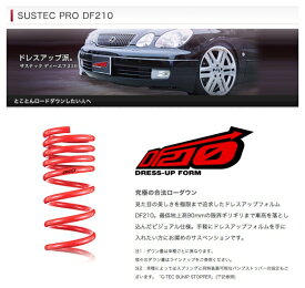 スプリング【タナベ】サスペンション(ノーマル形状) サステック SUSTEC DF210 フーガ Y51 VQ25HR 2009年11月～2015年02月