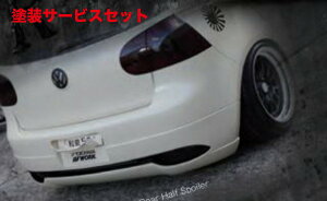 Гhi C[GXr[VW GOLF V CLS Standard Rear Half Spoiler