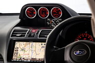 オートプロデュース A3WRX STI/S4 VAB/VAG AGRESS トリプルメーターフード ブラックつや消し塗装タイプ