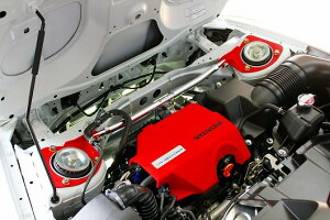 バックヤードS660 リア ストラットタワーバー ブラック