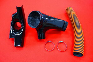 バックヤードS660 JW5 ダブルインタークーラーダクト FRP 黒ゲルコート