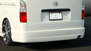 ブレスハイエース 標準ボディ リヤバンパー ワゴンルック Ver.2マフラーアーチ有りタイプ