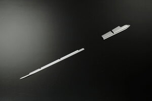 ライツウェイク LA700S/LA710S(2016年5月〜)フロントバンパー グリルカバー 鏡面仕上げ 2P SA2有り車
