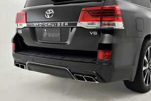 ダブルエイトランドクルーザー 200系 後期 ダブルエイト リアバンパースポイラー