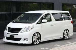 エクスクルージブ ゼウスアルファード GRACE LINE 4点KIT(F S R LED)4本出し用 未塗装品 ALPHARD (GGH/ANH/ATH) G.X / HYBRID G.X 後期 2011/11 - 2014/12