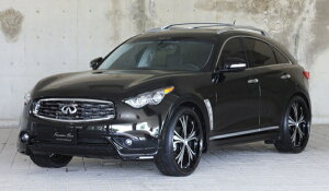 エクスクルージブ ゼウスインフィニティ FX35 / 37 / 50 LUV LINE 4点KIT(F S R LED) 未塗装品 INFINITI FX35/37/50 2009/1 -