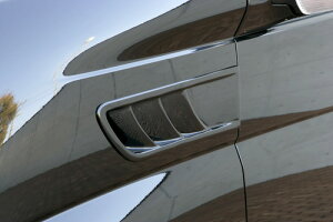 エクスクルージブ ゼウスEXE LINE フェンダーダクト 未塗装品 エルグランド E51 後期 2004/8-2010/7