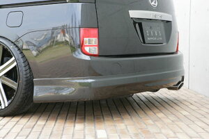 エクスクルージブ ゼウスアイシス GRACE LINE リアアンダースポイラー 未塗装品 ISIS (ANM・ZNM) 前期 2004/9 - 2007/4