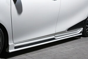 エクスクルージブ ゼウスシエンタ NSP170/NCP175/NHP170 後期 GRACE LINE サイドステップ 塗装済ブラックマイカ