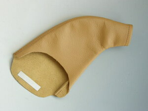 ズームエンジニアリングロードスター NB サイドブレーキブーツ 本革製 NAタン