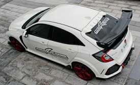 エムアンドエム ホンダシビック TypeR FK8 カーボンGTウイングタイプ WC01J 車検対応