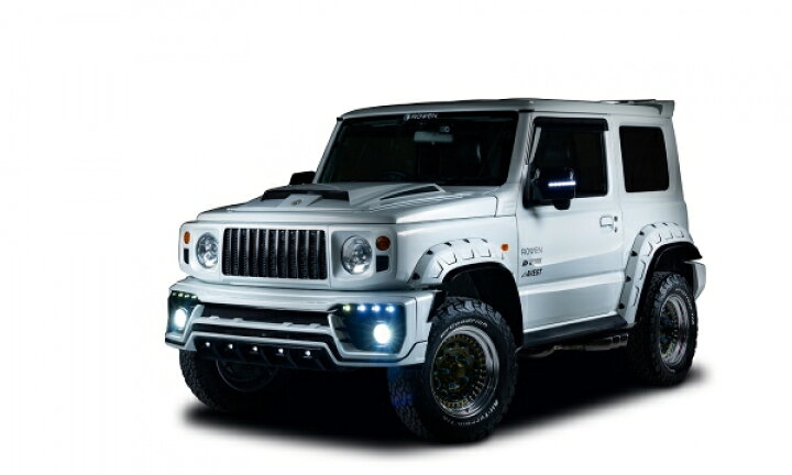 楽天市場】ロウェンジムニーシエラ JB74 フロントバンパー FRP 塗分け 