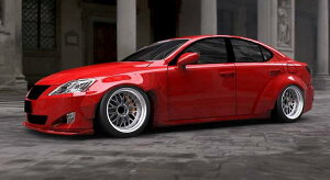 ���N�\��LEXUS IS 250/350 GSE2�� �I�[�o�[�t�F���_�[ Front over fender kits [+55mm]