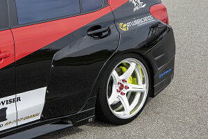 チャージスピードWRX STI VAB/WRX S4 VAG CSリアワイドブリスターフェンダー 片側 30mmワイド (被せタイプ)
