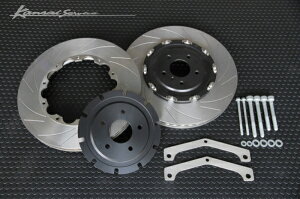�J���T�C�T�[�r�XNISSAN GT-R/R35 �t�����g�u���[�L���[�^�[ ��390�R���o�[�W����Kit �v���[���^�C�v R35(MY07�`10) �y �`MY10��p KBN020A+�{���g�A�X�y�[�T�[Set �z