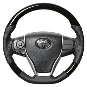 レアルステアリング エスクァイア/ヴォクシー/ノア 80系 オリジナルシリーズ ブラックウッド R80-BKW-BK