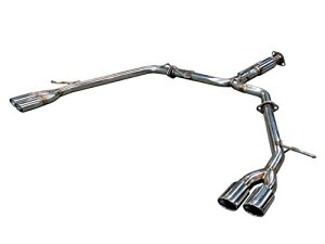 カキモト 柿本改カキモトマフラー KRnoble Ellisse ヴォクシー ハイブリッド/ノア ハイブリッド80系 2WD ZWR80G ’10年加速騒音規制対応品 (ブラックダイヤタイプT523131C