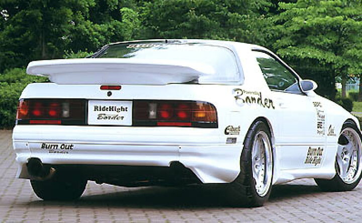 楽天市場】ボーダーリアウイング RX-7 FC3S : オートパーツ ダイレクト