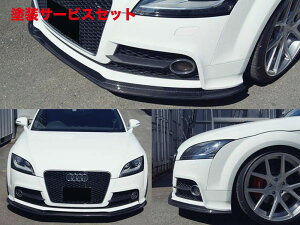 ���Гh���i �o�����X�C�b�gAUDI TTS(8J)2008-2014/TT(8J)S-line 2013-2014 �t�����g���b�v�X�|�C���[ FRP