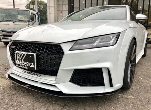 ネクストイノベーションアウディ TT RS 8S フロントアンダースポイラー カーボン製