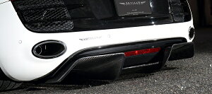 A[eBVXsbcAUDI R8 V8/V10 ABA-42 SPORTS LINE REAR DIFFUSER 3P iV8j CFRP