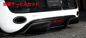 Гhi A[eBVXsbcAUDI R8 V8/V10 ABA-42 SPORTS LINE REAR DIFFUSER 3P iV10j FRP