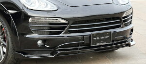 アーティシャンスピリッツPorsche CAYENNE V6 TYPE 958 SPORTS LINE BLACK LABAL FRONT HALF SPOILER FRP製