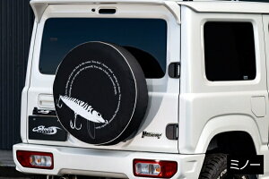 ショウワガレージ【納期2〜3ヶ月】ショウワガレージ ジムニーJB43 スペアタイヤカバー 絵柄タイプ ミノー