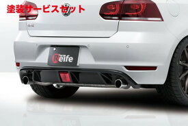 カラー番号をご指定下さい リアアンダー / ディフューザー【ガレージベリー】GOLF 6 カブリオレ GTI リアディフューザー