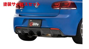 当社塗装品 ガレージベリーGOLF 6 R リアディフューザー カーボン製