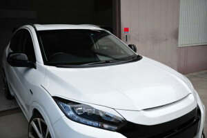 ノブレッセ汎用ボンネットスポイラー タイプA ヴェゼル 塗装済 ホワイトオーキッドパール (NH788P)