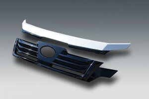 ノブレッセヴェルファイア 30系 フロントグリル/トップモール FACE2 未塗装